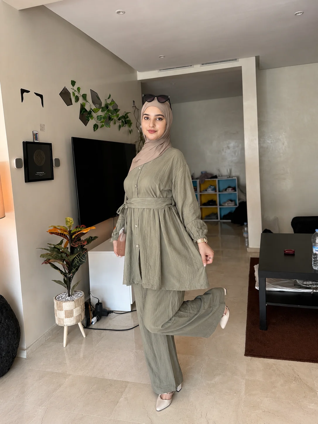 Ensemble khaki 1